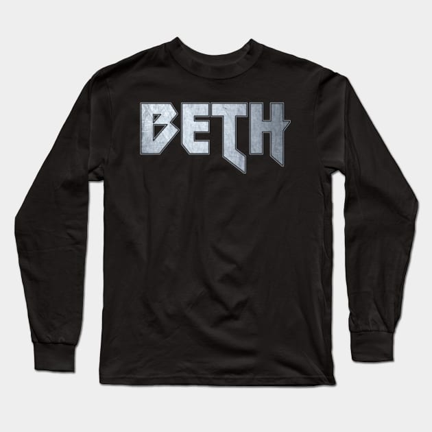 Heavy metal Beth Long Sleeve T-Shirt by KubikoBakhar